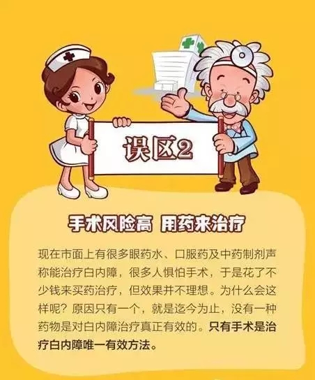 你對(duì)白內(nèi)障的誤解有多深？